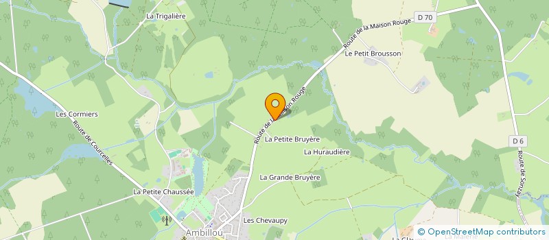 localisation de l'entreprise MADAME CHANTAL VERGNOL  AMBILLOU