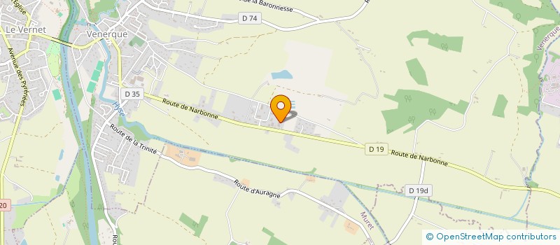 localisation de l'entreprise MADAME CHANTAL VIAL à VENERQUE