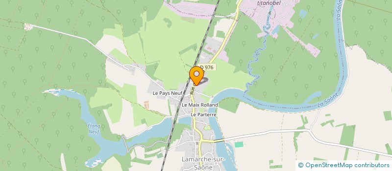 localisation de l'entreprise MADAME CHANTAL VIAL  LAMARCHE-SUR-SAONE