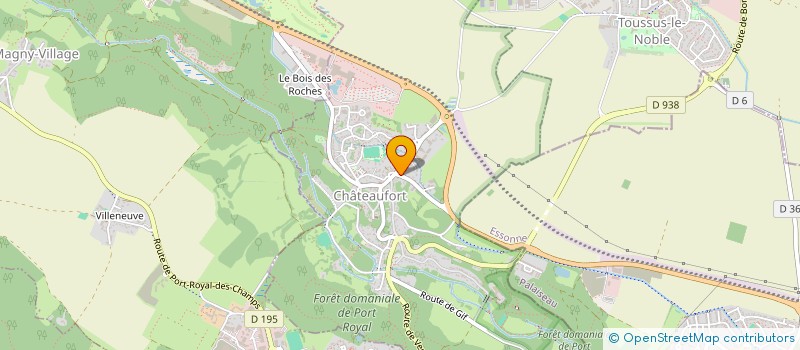 localisation de l'entreprise MADAME CHANTAL VIGIER-BOUREAU  CHATEAUFORT