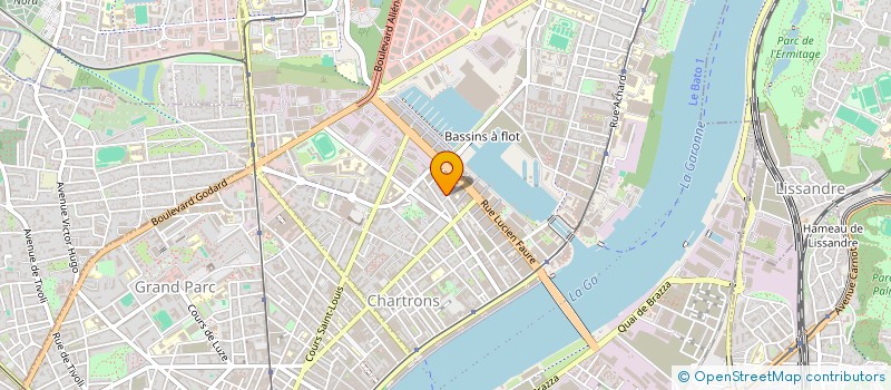 localisation de l'entreprise MADAME CHANTAL VILLOTTA  BORDEAUX