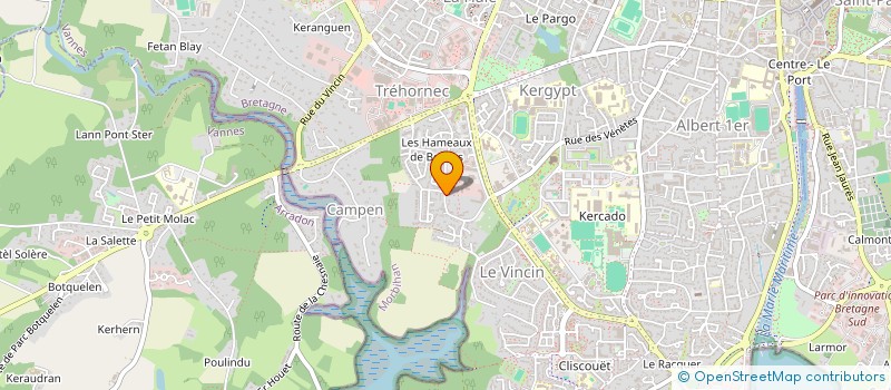 localisation de l'entreprise MADAME CHANTAL VIRMONT à VANNES