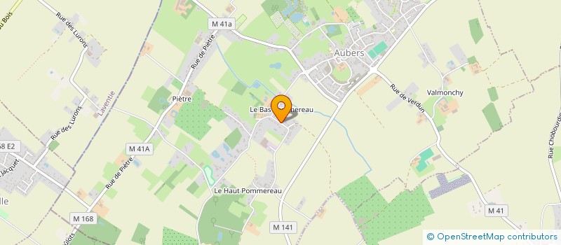 localisation de l'entreprise MADAME CHANTAL WARASKA à AUBERS