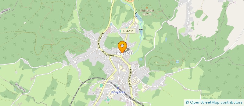 localisation de l'entreprise MADAME CHANTAL WISSEMBERG à BRUYERES