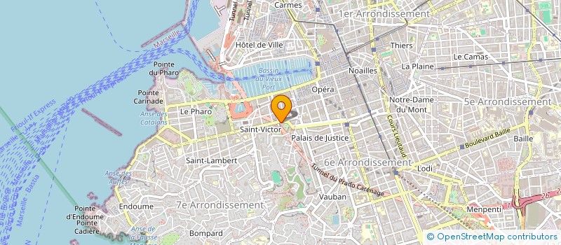 localisation de l'entreprise MADAME CHANTAL ZAKARIAN à MARSEILLE