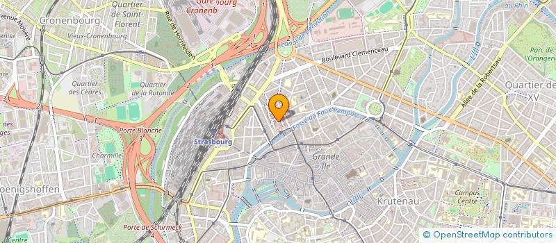 localisation de l'entreprise MADAME CHANTAL ZIMMERMANN  STRASBOURG