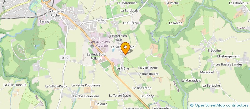 localisation de l'entreprise MADAME CHANTALE BOIXIERE  PLANCOET