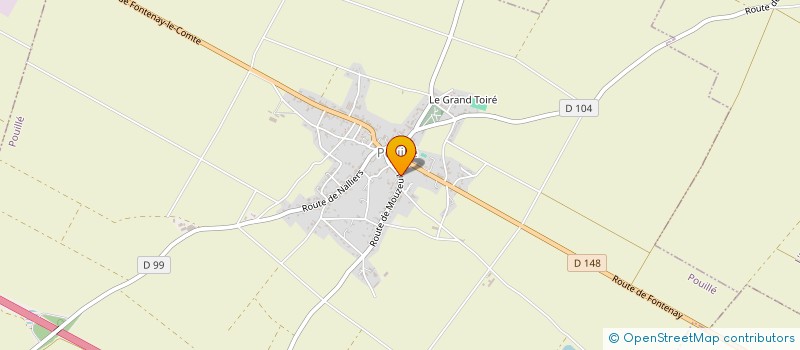 localisation de l'entreprise MADAME CHANTALE BONNIN à POUILLE