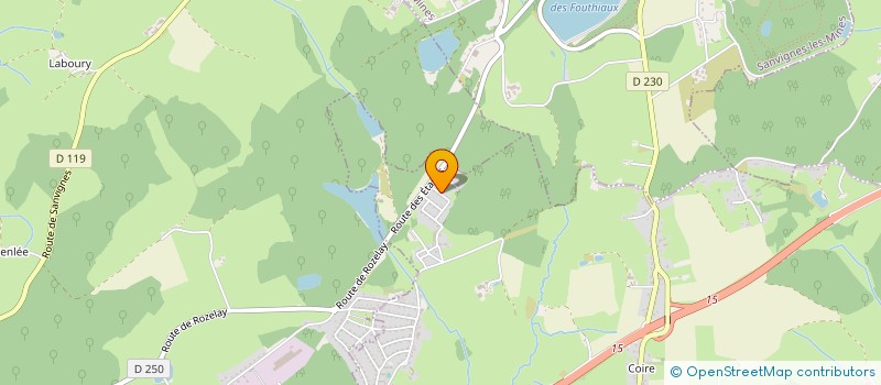 localisation de l'entreprise MADAME CHANTALE BRETIN  CIRY-LE-NOBLE