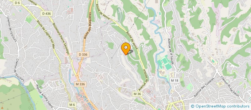 localisation de l'entreprise MADAME CHANTALE EMPEREUR à CAGNES-SUR-MER