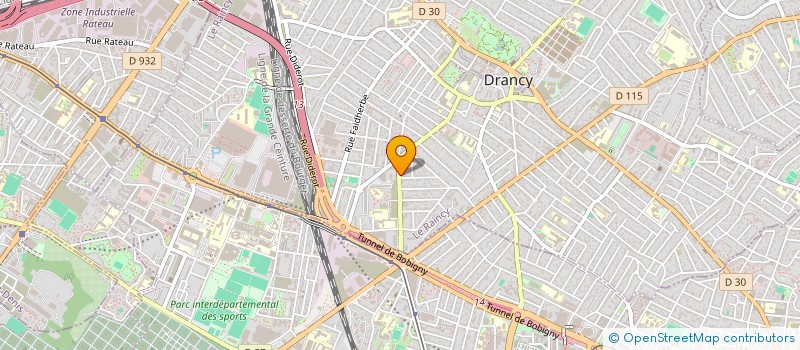 localisation de l'entreprise MADAME CHANTALE PIERRE-LOUIS à DRANCY