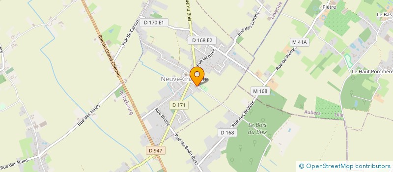 localisation de l'entreprise MADAME CHANTOU MAO  NEUVE-CHAPELLE