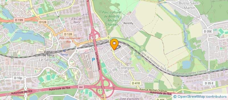 localisation de l'entreprise MADAME CHANTY CHHEM  COLLEGIEN