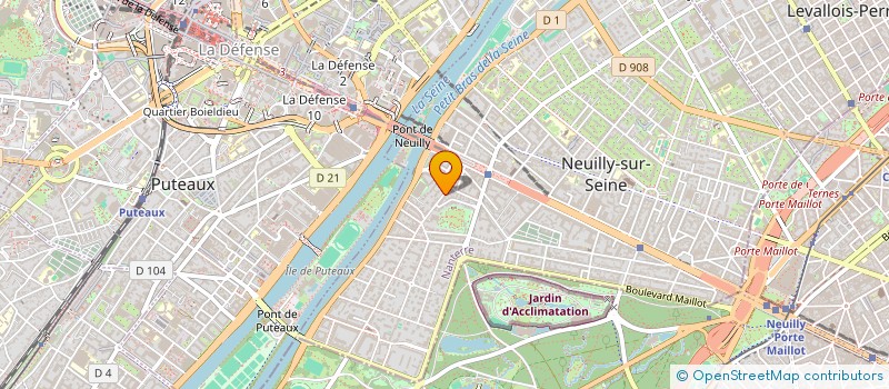 localisation de l'entreprise MADAME CHAO CUI à NEUILLY-SUR-SEINE