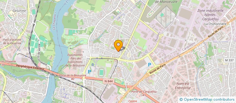 localisation de l'entreprise MADAME CHARA GALANOU  NANTES