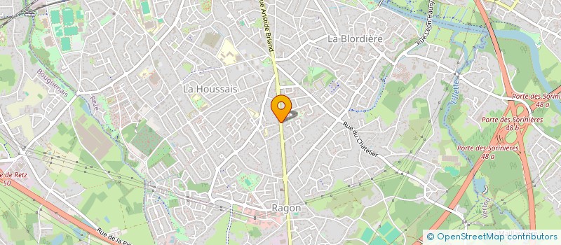 localisation de l'entreprise MADAME CHARAFA ABDEDDAIM  REZE