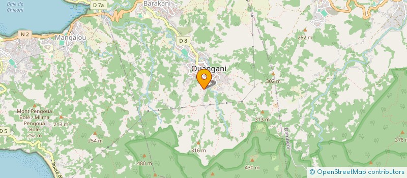 localisation de l'entreprise MADAME CHARAFATI SOUFFOU à OUANGANI
