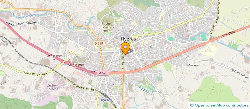 localisation de l'entreprise MADAME CHAREZ BOUJEMAOUI à HYERES