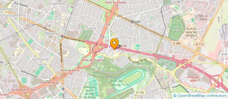 localisation de l'entreprise MADAME CHARKIA MOHAMED  BRON