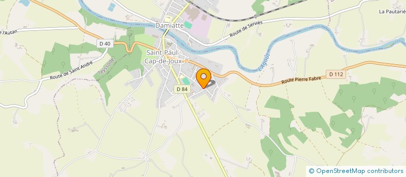 localisation de l'entreprise MADAME CHARLAINE BOUGIE  SAINT-PAUL-CAP-DE-JOUX