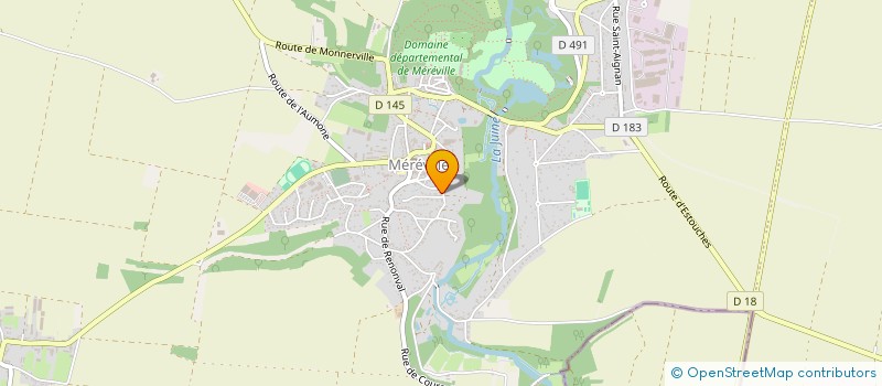 localisation de l'entreprise MADAME CHARLAINE DENIAU  LE MEREVILLOIS