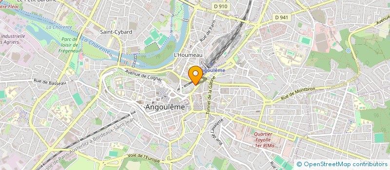 localisation de l'entreprise MADAME CHARLAINE LEARD à ANGOULEME