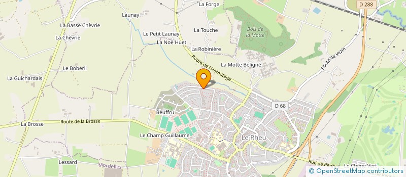 localisation de l'entreprise MADAME CHARLAINE PLANTEC  BOURG-DES-COMPTES