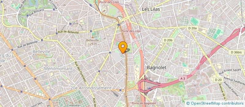 localisation de l'entreprise MADAME CHARLAINE PODEVIN  PARIS