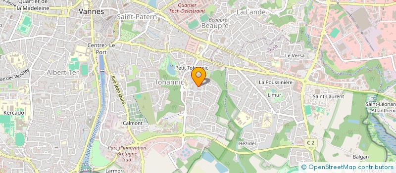 localisation de l'entreprise MADAME CHARLEN MOUNIER à VANNES