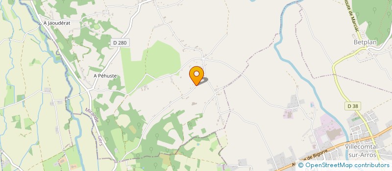 localisation de l'entreprise MADAME CHARLENE ABADIE  RABASTENS-DE-BIGORRE