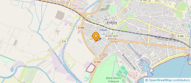 localisation de l'entreprise MADAME CHARLENE AGRIMONTI à FREJUS