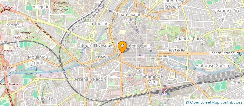 localisation de l'entreprise MADAME CHARLENE AJORQUE  RENNES