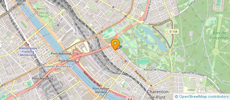 localisation de l'entreprise MADAME CHARLENE ALISE  CHARENTON-LE-PONT