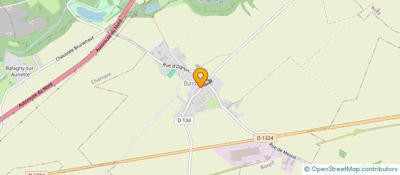 localisation de l'entreprise MADAME CHARLENE AMEDEO  BARBERY