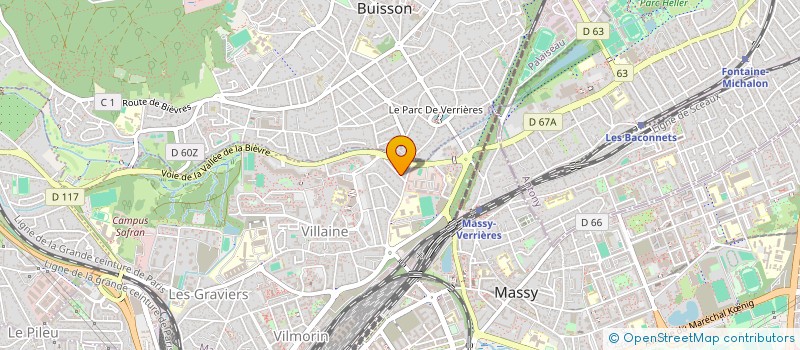 localisation de l'entreprise MADAME CHARLENE ANNEE  MASSY