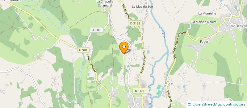 localisation de l'entreprise MADAME CHARLENE ANTYPOVA  OBJAT