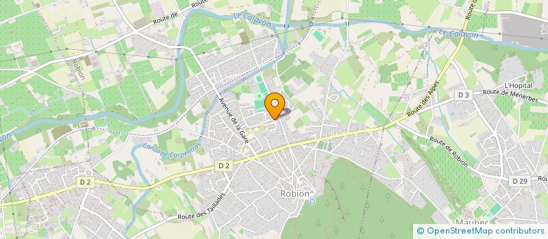 localisation de l'entreprise MADAME CHARLENE ARNAUD  ROBION