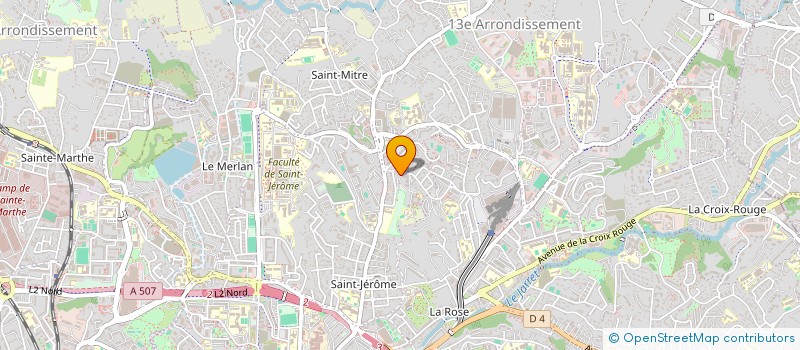 localisation de l'entreprise MADAME CHARLENE AVENTINY  MARSEILLE