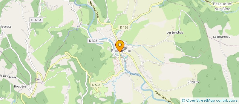 localisation de l'entreprise MADAME CHARLENE BARCUS  BOURDEAUX