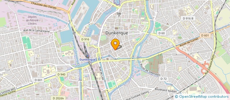 localisation de l'entreprise MADAME CHARLENE BAUDUIN à DUNKERQUE