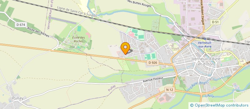 localisation de l'entreprise MADAME CHARLENE BENOIT  EVREUX