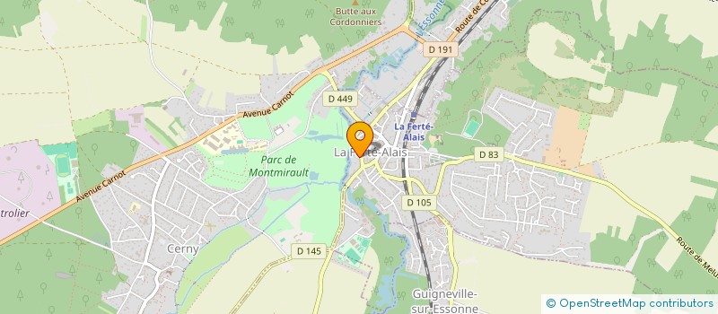 localisation de l'entreprise MADAME CHARLENE BERGNIER  ETRETAT