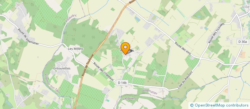 localisation de l'entreprise MADAME CHARLENE BERTOLI  VILLEMATIER