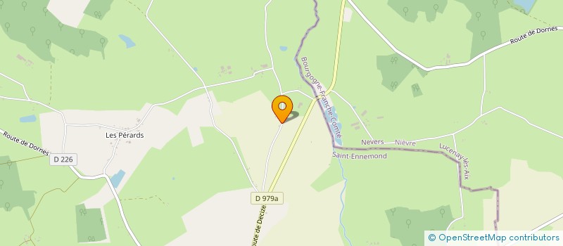 localisation de l'entreprise MADAME CHARLENE BEURET  SAINT-ENNEMOND