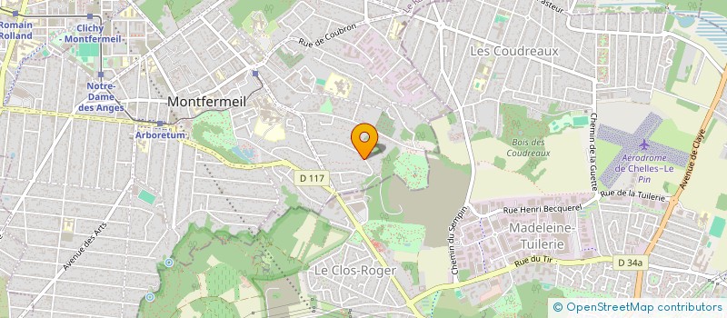 localisation de l'entreprise MADAME CHARLENE BIDAULT  MONTFERMEIL