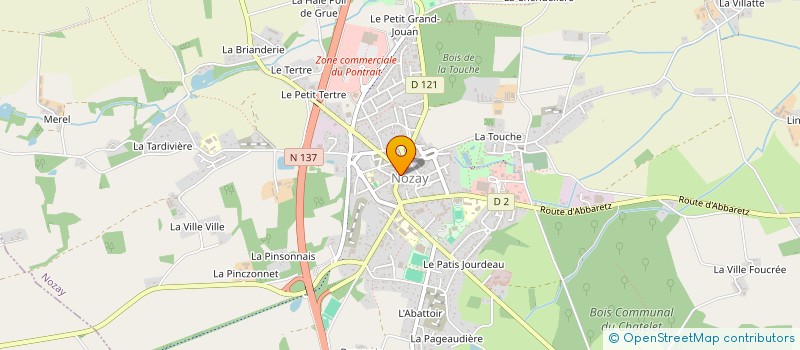 localisation de l'entreprise MADAME CHARLENE BIDET  NOZAY