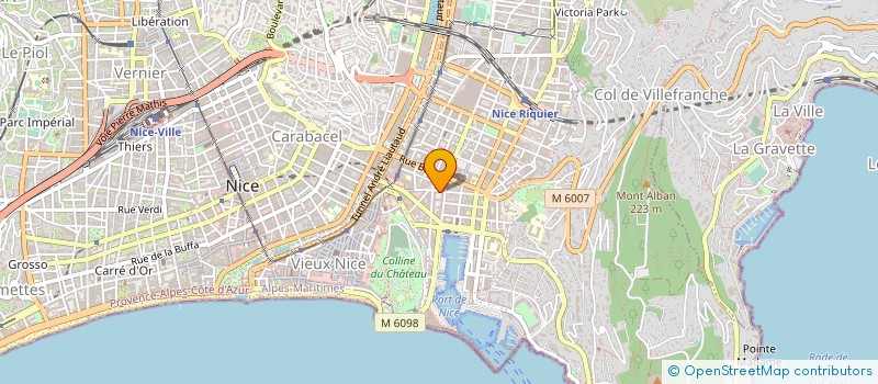 localisation de l'entreprise MADAME CHARLENE BONIFASSI à NICE