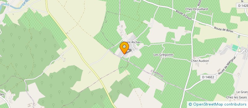 localisation de l'entreprise MADAME CHARLENE BONNIN  ECHEBRUNE
