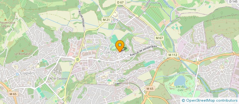 localisation de l'entreprise MADAME CHARLENE BORMES  JACOU