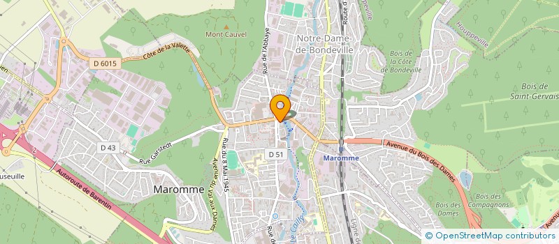 localisation de l'entreprise MADAME CHARLENE BOUS  MAROMME